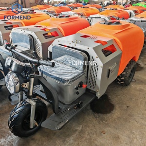 Pulverizador Agrícola de Tres Ruedas FORMEND 400L, Pulverizador <span class=keywords><strong>Insecticida</strong></span> para Huertos y Árboles Frutales, Motor con Alimentación de Aire para Gasolina - Product Image 4