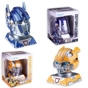 Qiyi Wasp Hero Optimus Prime 2x2 Rubik's Cube, jouet de puzzle transformable pour adolescents - Product Image 1