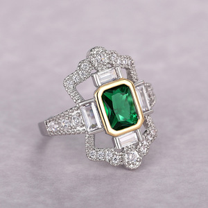 Anello di Lusso con Taglio Quadrato, Stile Elegante e Regale, Gioielli di Moda per Donne - Product Image 5