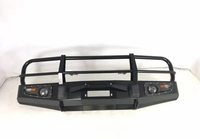Accessoires automobiles YBJ, barre de protection avant en acier pour Land Cruiser 4500 LC80 FJ80 1989-1998, barre de protection avant en fer