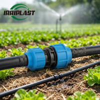 Raccords à Compression PN16 en PEHD et PP à Surface Lisse et Connexion par Soudure pour Systèmes d'Alimentation en Eau et d'Irrigation