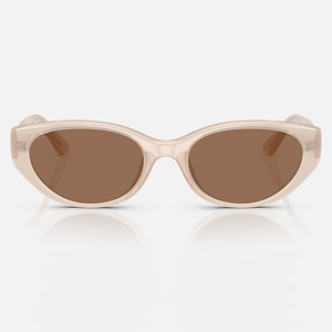 Timeless Trend Elegant Light <b>Brown</b> Cat-Eye Sunglasses <b>Tinted</b> Lenses UV Protection Eyewear for Daily Party Use Sunglasses - Product Image 4