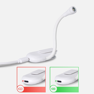 Lampe de lecture mini portable, protection des yeux, clip de <span class=keywords><strong>poche</strong></span>, USB, LED rechargeable, lampe de lecture pour la lecture - Product Image 3