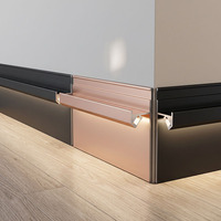 Profilé d'angle en aluminium 6063 T5 anti-termites de qualité supérieure, finition polie, connexion sans joint, 30 mm, pour cloisons sèches, norme HDB Singapour