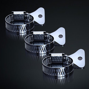 Abrazadera de manguera con mango de acero inoxidable DaMei de 16-25 mm para fijación de tuberías de agua - Product Image 1
