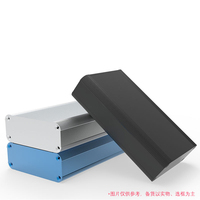 Boîte de jonction de boîtier d'instrument électronique en aluminium anodisé