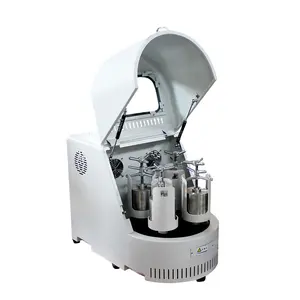 lab stainless steel jar vertical planetary mini ball mill machine