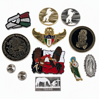 Marqueurs de balle de golf en métal personnalisés, clips de chapeau Saint Jude mexicain pour événements promotionnels, accessoires de golf avec fonction magnétique