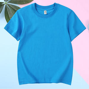 Wholesale Custom Blank Children T-Shirts Plain Printing <strong>Kids</strong> <strong>T-Shirt</strong> Cotton Oversize Girls Boys - Product Image 4