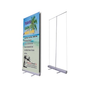 Layanan cetak Digital spanduk tarik ke atas, 33.5 inci X 79 inci untuk perusahaan kebugaran - Product Image 3