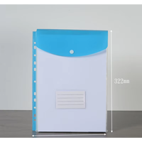 Nueva Carpeta de Archivo Transparente A4, Bolsa de Plástico Grueso PP para Documentos, en Oferta