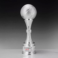 Trophée en résine de haute qualité pour football, basketball, golf – Design personnalisé, trophée commémoratif doré – Produit en stock