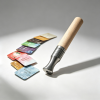 Diffuseur d'huiles essentielles rechargeable en acier inoxydable pour aromathérapie, inhalateur sans fumée réutilisable, bâtonnet à inhaler