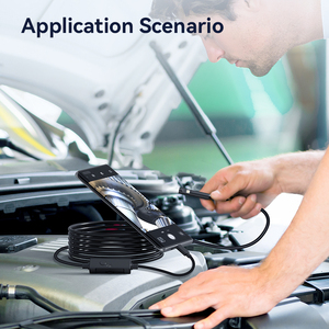 W400-E Endüstriyel Endoskop Kamera 2MP 3'ü 1 Arada Arayüz APP Kontrolü IP67 Su Geçirmez 1080P CMOS Sensörlü Telefon Mini Boroskop - Product Image 6