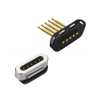 Connecteur magnétique HytePro Breakaway Power Hookup Straight 5 Pogo Pin