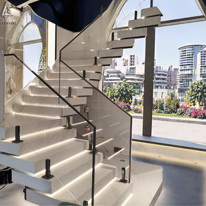 Chuanlan moderno in acciaio inox morsetto di rubinetto in vetro Frameless piscina recinzione balcone ringhiera per Villa spazzolato pavimento ponte - Product Image 1