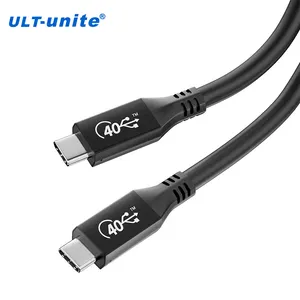 ULT-Unite Koaxiales USB 4.0-Datenkabel Thunderbolt 3-kompatibles 40-Gbit/s-PD 100-W-USB4-Kabel