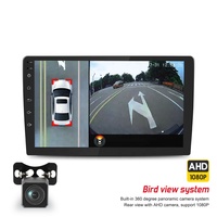 Radio para Auto Android 11 de 2+32G Octa Core para Universal de 9 Pulgadas con 4G DSP, Carplay Inalámbrico, Android Auto, Sistema de Navegación para Auto