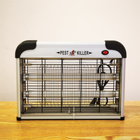 Lampe anti-moustiques électrique puissante Briht, piège à insectes d'intérieur, portée 20-50m, construction métallique, facile à nettoyer, modèle [modèle du produit]