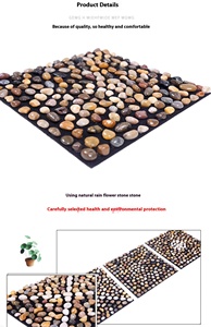 Yuhua Acu point Home Fuß <span class=keywords><strong>massage</strong></span> kissen Stein Kiesel Boden matte Glas material Finger druckplatte Badezimmer zubehör - Product Image 6