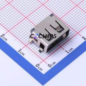 915-121A2026S10200 <b>USB</b> Connector SMD Connector ( Connector Type: Type-<b>A</b> )( Protocol Standard: <b>USB</b> <b>2.0</b> )( Gender: Female ) - Product Image 1