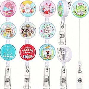 Promotional Items Office Product Supplies Plastic Custom logo Retractable Pull Badge Peels Card Holder Scrollers - Product Image 3
