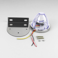 Feu de gabarit latéral LED 12V bleu pastèque 3W pour remorque, adaptable pour voiture/camion/remorque/fourgon/tracteur/camionnette/bus