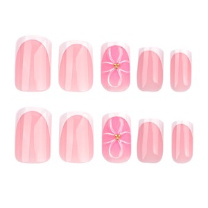 <span class=keywords><strong>Uñas</strong></span> Postizas Acrílicas <span class=keywords><strong>con</strong></span> Diseño de <span class=keywords><strong>Flores</strong></span> 3D <span class=keywords><strong>en</strong></span> Color Blanco, <span class=keywords><strong>Uñas</strong></span> Artificiales de Presión, <span class=keywords><strong>Uñas</strong></span> Falsas de Caramelo, 3513 - Product Image 5