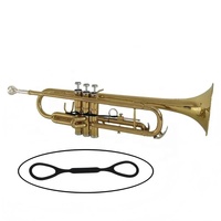 Factory Sale Silicone Trumpet Tuning Slide Strap Brass Instrument Accessory Prevent Slide Loss for Wholesale