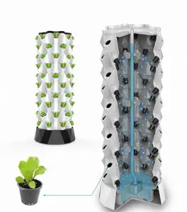 BTGT Drei dimensionales mehr schicht iges erd loses Anbau pflanzen Garten ananas vertikales Hydro ponic Grow Tower System