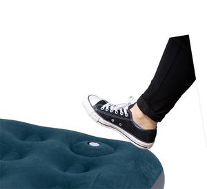 Comfortable Foldable Modern PVC Outdoor Travel <b>Air</b> <b>Mattress</b> <b>Camp</b> Sleep Airbed Double Size with Built-in Foot Pump - Product Image 5