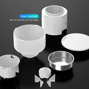 Alimentador automático de mascotas PAPIFEED, máquina de cuencos de <span class=keywords><strong>autoservicio</strong></span> de acero inoxidable con patrón sólido, alimentación de sincronización inteligente ecológica - Product Image 4