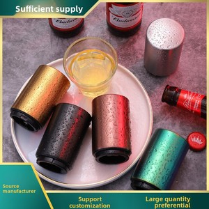 Ouvre-bouteille automatique moderne en acier inoxydable, portable, pour vin et bière, design transfrontalier, vente en gros - Product Image 6