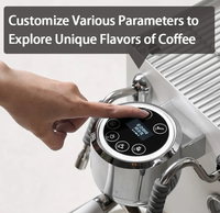 Hôtel Commercial Best Espresso Cafetera Italian ULKA Pump Chauffage instantané Chaudières Pré-trempage Cafetière Machine à café