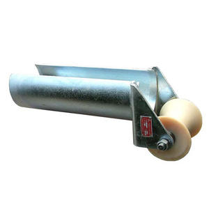 Poulie de protection de câble de la série D, pose de câbles, courroie plate, demi-ouverture, roue en fer et en nylon, poulie d'ouverture de tuyau - Product Image 4