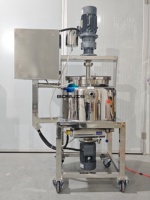Petit savon en acier inoxydable d'hôtel faisant la machine pour le réservoir de mélange de crème de lotion de détergent liquide de shampooing avec l'agitateur