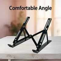 Nouveau support pour ordinateur portable à 7 niveaux, support pliable en aluminium pour ordinateur portable, réglable en hauteur, portable pour la maison, le bureau, la table, nouveau support réglable