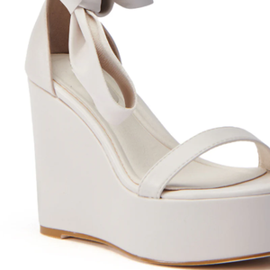 Sandalias de Plataforma con Tacón de Cuña y Correa en el <span class=keywords><strong>Tobillo</strong></span> para Mujer, con Punta Abierta, Elegantes y Modernas - Product Image 6