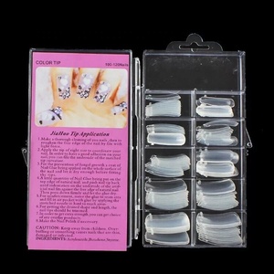 Pointes d'<span class=keywords><strong>ongles</strong></span> de haute qualité en gros cristal transparent artificiel <span class=keywords><strong>faux</strong></span> <span class=keywords><strong>ongles</strong></span> <span class=keywords><strong>modèle</strong></span> pointe maquillage <span class=keywords><strong>modèle</strong></span> d'ongle - Product Image 3