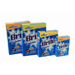 Bột giặt bao bì hộp tùy chỉnh logo in giấy chất tẩy rửa hộp các tông gói bột - Product Image 2