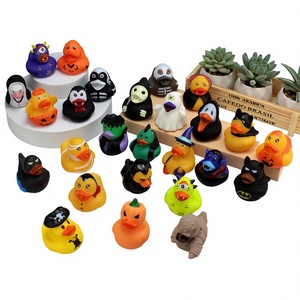 <span class=keywords><strong>Pato</strong></span> de Goma de PVC de 2 Pulgadas con Temática de Halloween, Juguete de Baño Flotante con Sonido, Logotipo Personalizado, para Bebés y Niños de 0 a 4 Años, Venta al Por Mayor - Product Image 6