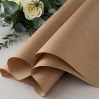 Papier d'emballage alimentaire couché de style rouleau, imperméable et recyclable, pour fleurs, avec logo personnalisé, idéal pour les cadeaux de Noël - Vente en gros de haute qualité