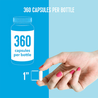 Complément de collagène en capsules (types I et III) 3300 mg par portion – Soutien capillaire sain – Comprimés et capsules de collagène