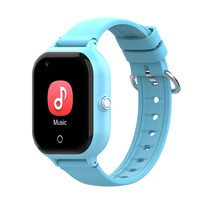 Entrega rápida 4G Android Niños Smartwatch GPS Ubicación SOS Videollamadas Juegos Música Whats App Reloj Impermeable IP67 Estuche extraíble