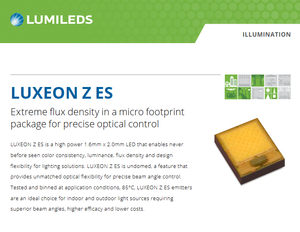 Mejor Precio Lumileds LXZ2-3080-3 80CRI LUXEON Z ES 2.8V 700mA Chip LED Blanco 3000K - Product Image 3