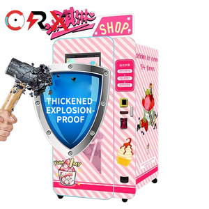 ตู้ไอศกรีมโยเกิร์ตแบบนิ่มอัตโนมัติตู้จำหน่ายสินค้าแบบอัตโนมัติ - Product Image 4