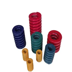 Precision Flat Wire Compression Springs / Helical Mould Spring / Die Spring