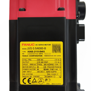 A06B-2115-B403 Fanuc อะไหล่มอเตอร์เซอร์โว AC ใหม่ของแท้ - Product Image 3