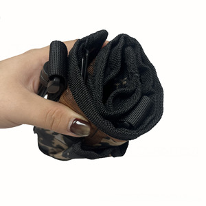 Sac de ceinture camouflage double face à 24 compartiments en tissu Oxford, organisateur de rangement portable pour extérieur, sac de transport d'équipement de terrain - Product Image 1