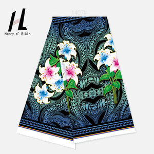 ผ้าโพลีเอสเตอร์พิมพ์ลายชนเผ่าลิลลี่สำหรับผู้หญิงชุดรีสอร์ทเสื้อผ้าชาติพันธุ์ชายหาดแฟชั่น - Product Image 6